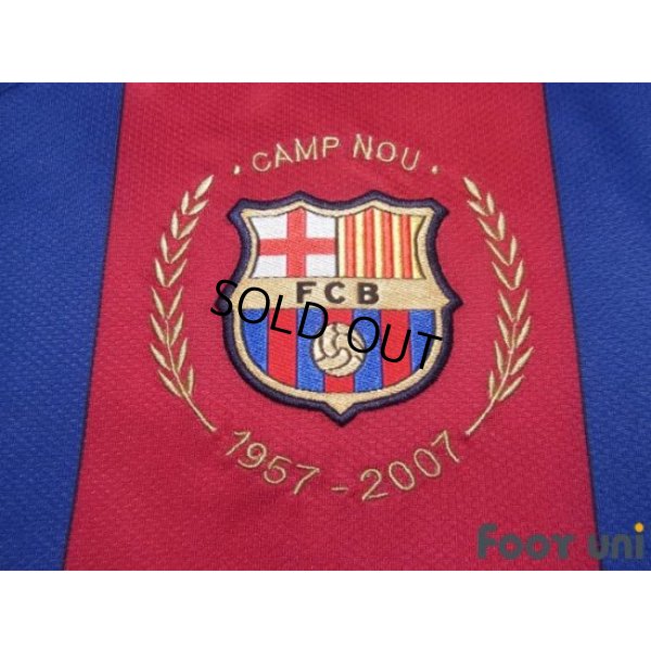 Photo5: FC Barcelona 2007-2008 Home Shirt Camp Nou 50th Anniversary LFP Patch/Badge