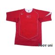 Photo1: Turkey 2004 Home Shirt (1)