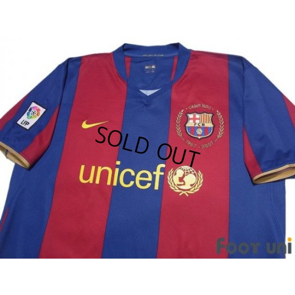 Photo3: FC Barcelona 2007-2008 Home Shirt Camp Nou 50th Anniversary LFP Patch/Badge