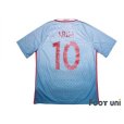 Photo2: Turkey Euro 2016 Away Shirt #10 Arda Turan (2)