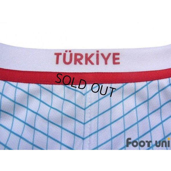 Photo7: Turkey Euro 2016 Away Shirt #10 Arda Turan