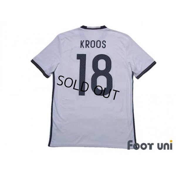 Photo2: Germany Euro 2016 Home Shirt #18 Kroos FIFA World Champions 2014 Patch/Badge
