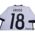 Photo4: Germany Euro 2016 Home Shirt #18 Kroos FIFA World Champions 2014 Patch/Badge