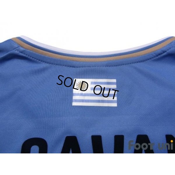 Photo7: Uruguay 2014 Home Shirt #21 Edinson Cavani