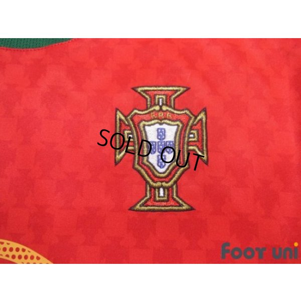 Photo6: Portugal Euro 2004 Home Shirt #17 Cristiano Ronaldo
