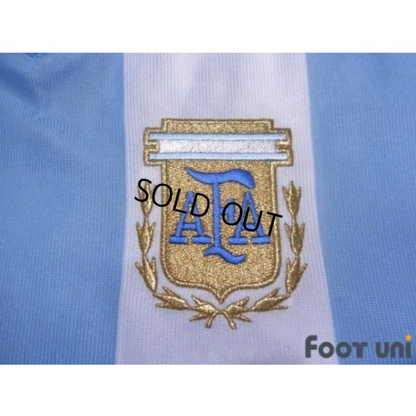 Photo6: Argentina 2002 Home Shirt #16 Aimar 2002 FIFA World Cup Korea Japan Patch/Badge