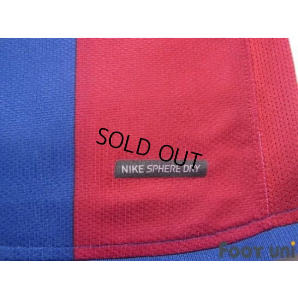 Photo8: FC Barcelona 2006-2007 Home Shirt #10 Ronaldinho LFP Patch/Badge