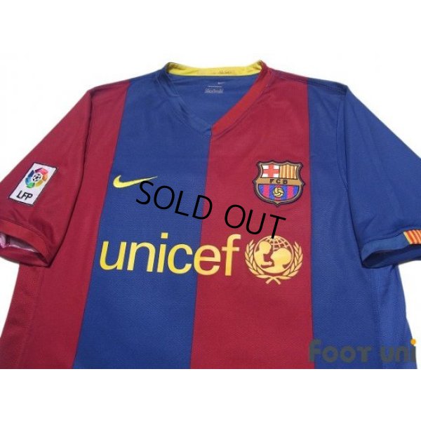 Photo3: FC Barcelona 2006-2007 Home Shirt #10 Ronaldinho LFP Patch/Badge