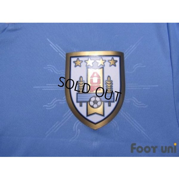 Photo6: Uruguay 2014 Home Shirt #21 Edinson Cavani