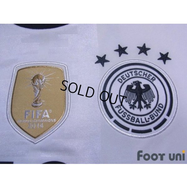 Photo6: Germany Euro 2016 Home Shirt #18 Kroos FIFA World Champions 2014 Patch/Badge