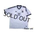 Germany 2002 Home Shirt #11 Klose 2002 FIFA World Cup Korea Japan Patch/Badge