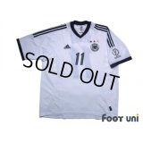 Germany 2002 Home Shirt #11 Klose 2002 FIFA World Cup Korea Japan Patch/Badge