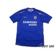 Photo1: Chelsea 2005-2006 Home Centenario Shirt #9 Hernan Crespo  (1)