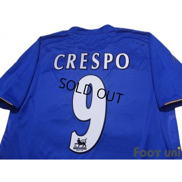 Photo4: Chelsea 2005-2006 Home Centenario Shirt #9 Hernan Crespo 
