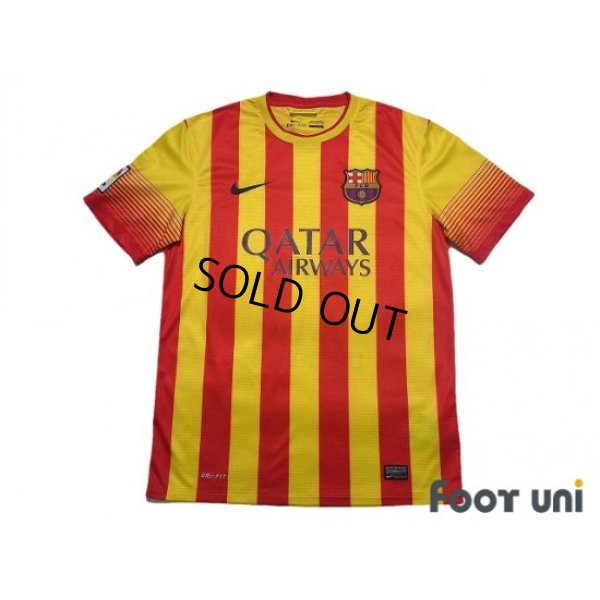 Photo1: FC Barcelona 2013-2014 Away Shirt LFP Patch/Badge