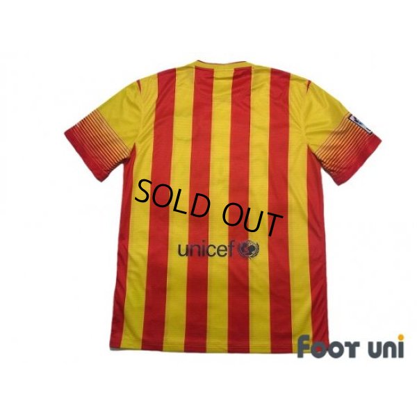 Photo2: FC Barcelona 2013-2014 Away Shirt LFP Patch/Badge