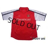 Arsenal 2000-2002 Home Shirt #10 Dennis Bergkamp