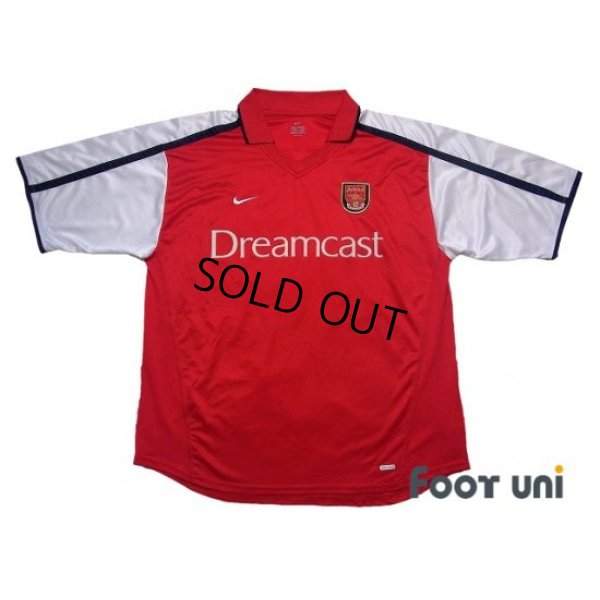 Photo1: Arsenal 2000-2002 Home Shirt #10 Dennis Bergkamp