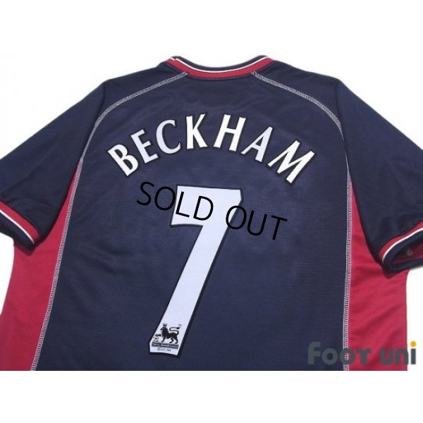 Photo4: Manchester United 2000-2001 Third Shirt #7 Beckham