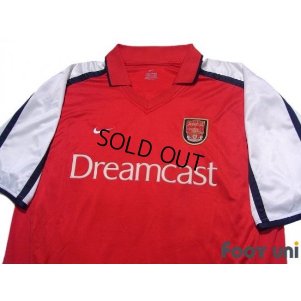 Photo3: Arsenal 2000-2002 Home Shirt #10 Dennis Bergkamp