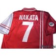 Photo4: Perugia 1998-1999 Home Shirt #7 Hidetoshi Nakata Lega Calcio Patch/Badge