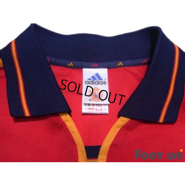 Photo5: Spain Euro 2000 Home Shirt #10 Raul UEFA Euro 2000 Patch/Badge UEFA Fair Play Patch/Badge