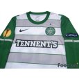 Photo3: Celtic 2011-2012 Away Authentic Long Sleeve Shirt #88 Gary Hooper UEFA Europa League Model