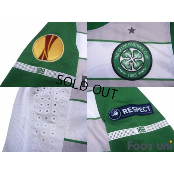 Photo6: Celtic 2011-2012 Away Authentic Long Sleeve Shirt #88 Gary Hooper UEFA Europa League Model