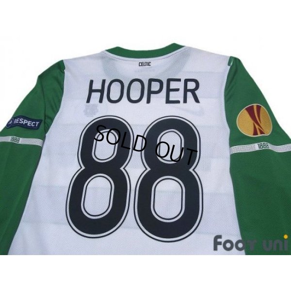 Photo4: Celtic 2011-2012 Away Authentic Long Sleeve Shirt #88 Gary Hooper UEFA Europa League Model