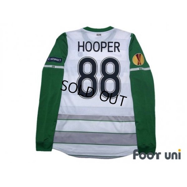 Photo2: Celtic 2011-2012 Away Authentic Long Sleeve Shirt #88 Gary Hooper UEFA Europa League Model