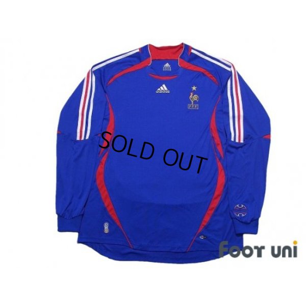 Photo1: France 2006 Home Long Sleeve Shirt