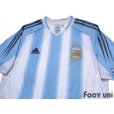 Photo3: Argentina 2004 Home Shirt (3)