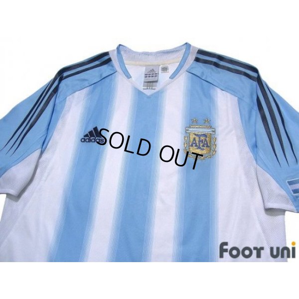 Photo3: Argentina 2004 Home Shirt