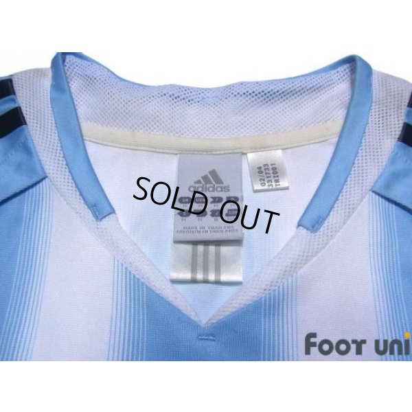 Photo4: Argentina 2004 Home Shirt