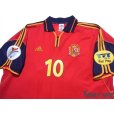 Photo3: Spain Euro 2000 Home Shirt #10 Raul UEFA Euro 2000 Patch/Badge UEFA Fair Play Patch/Badge