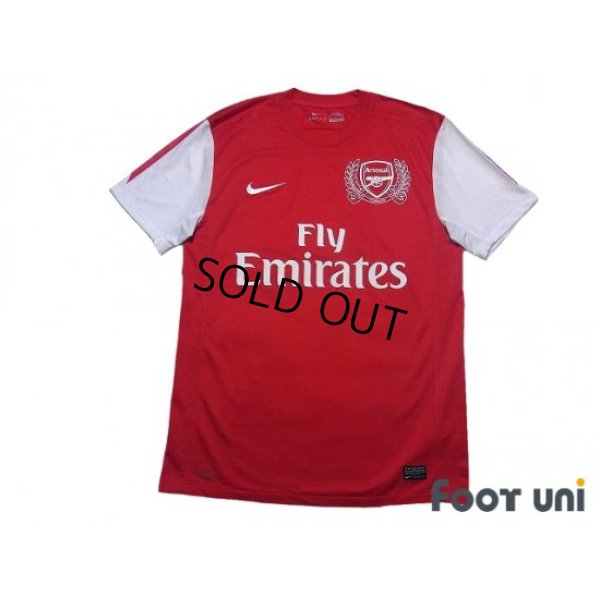 Photo1: Arsenal 2011-2012 Home Shirt