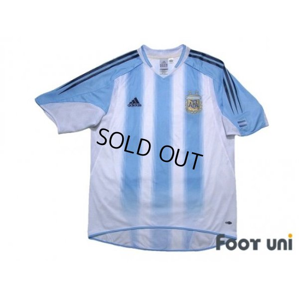 Photo1: Argentina 2004 Home Shirt