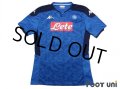 Napoli 2019-2020 Home Shirt Champions League model