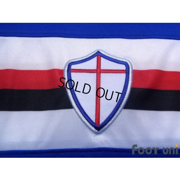 Photo5: Sampdoria 2017-2018 Home Shirt Serie A Tim Patch/Badge