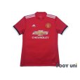 Photo1: Manchester United 2017-2018 Home Shirt Jersey (1)