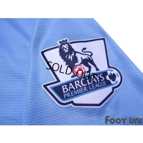 Photo6: Manchester City 2013-2014 Home Shirt Jersey BARCLAYS PREMIER LEAGUE Patch/Badge