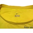 Photo5: Brazil 2002 Home Authentic Long Sleeve Shirt Jersey #9 Ronaldo