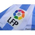 Photo5: Malaga 2014-2015 Home Shirt Jersey 110th Anniversary Model LFP Patch/Badge