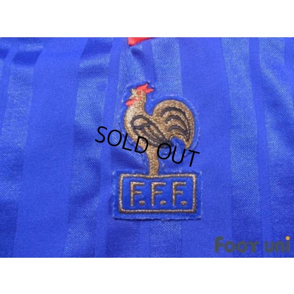 Photo5: France Euro 1992 Home Shirt Jersey