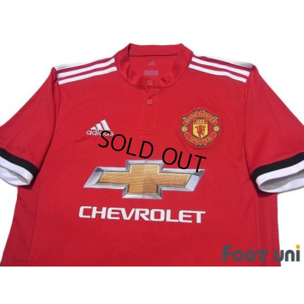 Photo3: Manchester United 2017-2018 Home Shirt Jersey