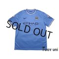 Manchester City 2013-2014 Home Shirt Jersey BARCLAYS PREMIER LEAGUE Patch/Badge