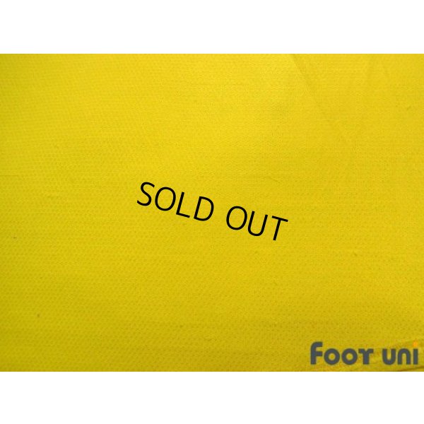 Photo8: Brazil 2002 Home Authentic Long Sleeve Shirt Jersey #9 Ronaldo