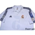 Photo3: Real Madrid 2001-2002 Home Centenario Shirt Jersey #5 Zidane Champions League Model Centennial Patch/Badge