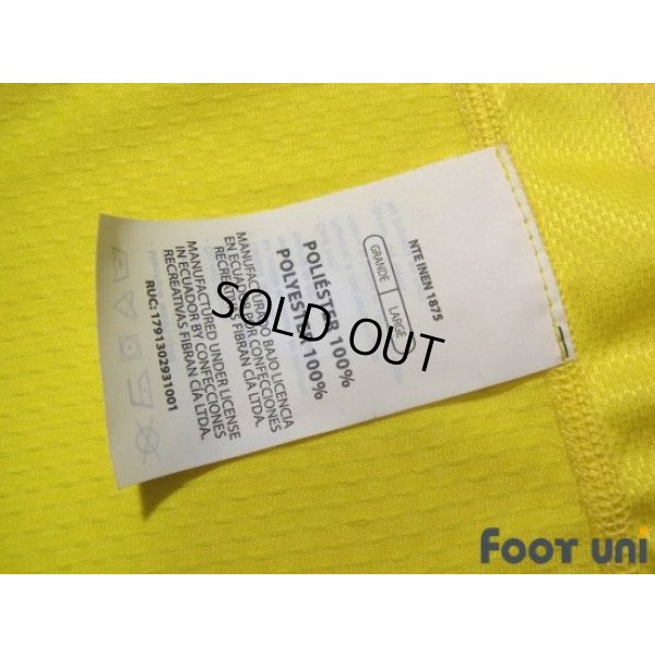 Photo8: Ecuador 2014 Home Shirt Jersey FIFA World Cup Brasil Model w/tags