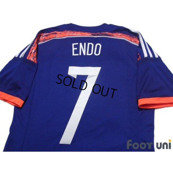 Photo4: Japan 2014 Home Shirt Jersey #7 Yasuhito Endo FIFA World Cup Brazil Model